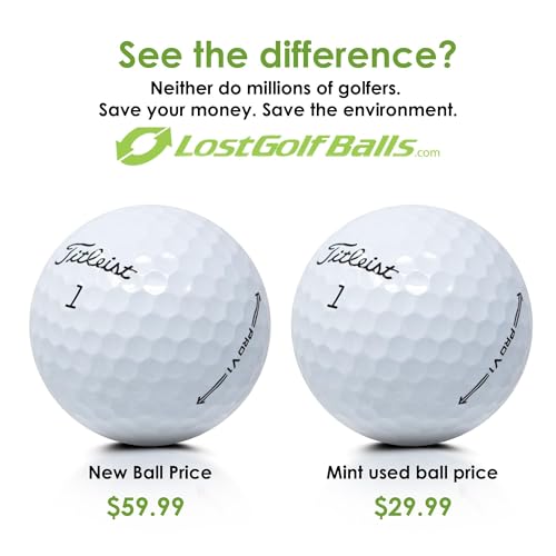 LostGolfBalls Recycled ERC Soft Golf Balls, Near Mint K171