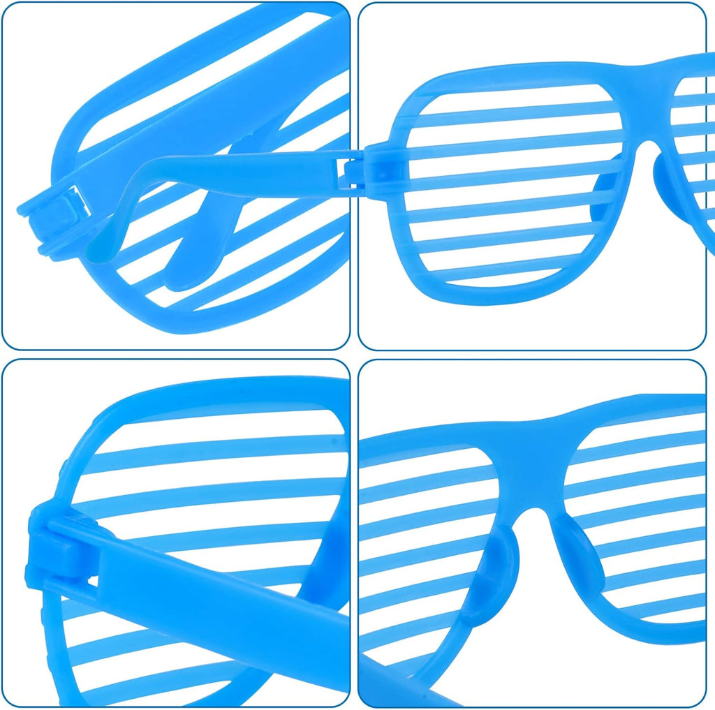 Hxezoc 15 Pack Shutter Shades Sunglasses for Kids Adults S67180