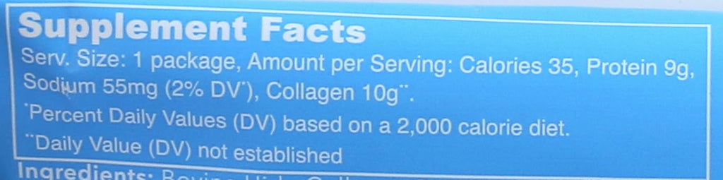 Vital Proteins Unflavored Collagen Peptide Packet, 0.35 OZ P879887