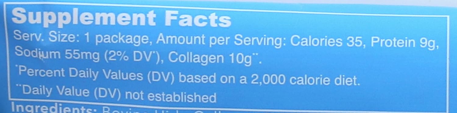 Vital Proteins Unflavored Collagen Peptide Packet, 0.35 OZ P879887