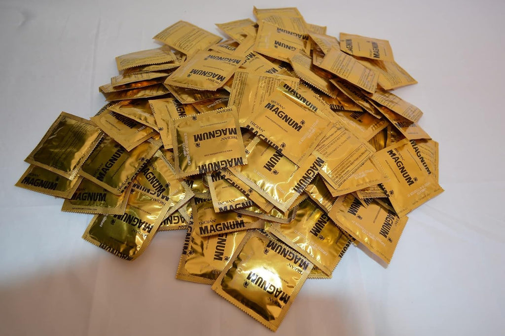 Trojan Magnum Large Size Lubricated Condoms 48 Pack B604912
