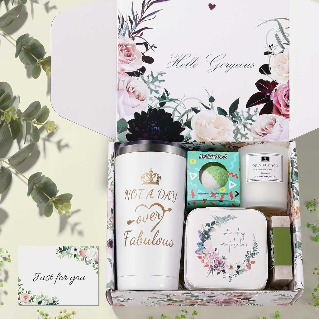 Personalized Spa Gift Basket for Women Mom Wife T9952
