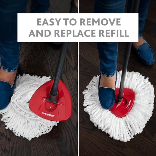 O-Cedar EasyWring Microfiber Spin Mop Bucket System J4807