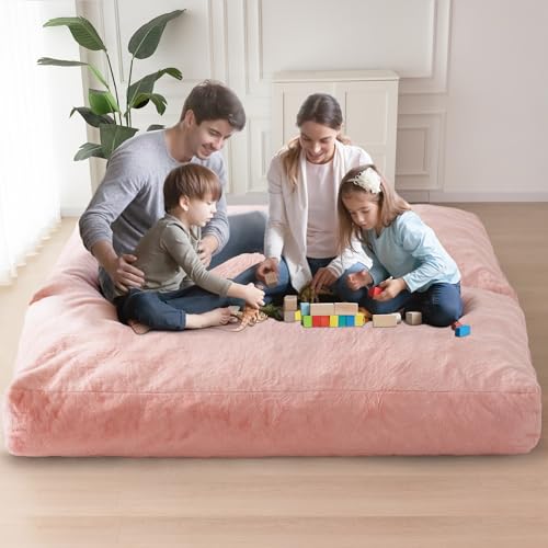 MAXYOYO Giant Bean Bag Chair Bed for Adults, Convertible Floor Sofa G466