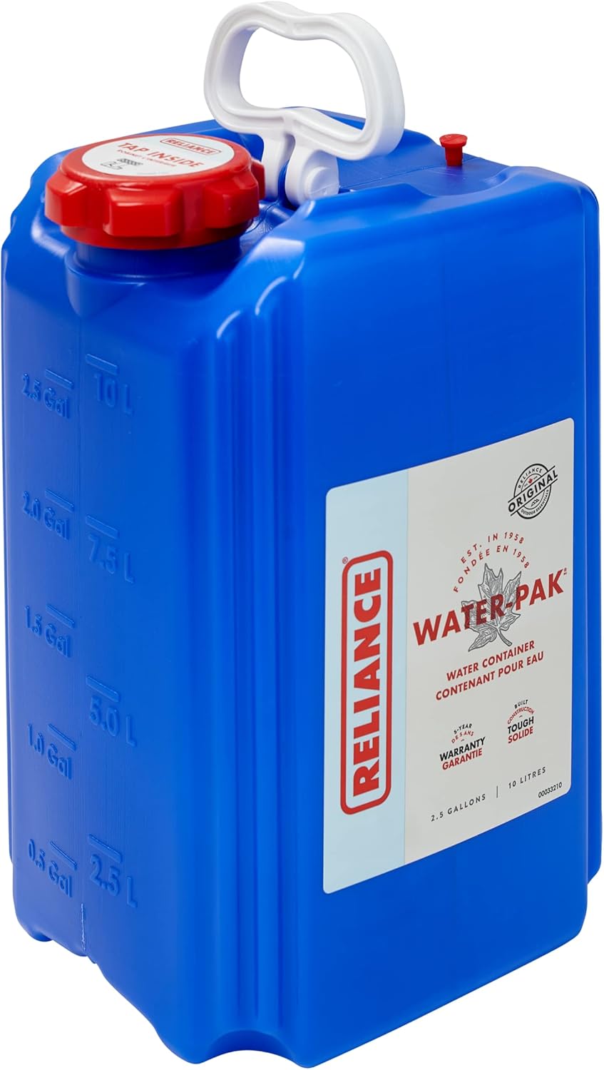 Reliance Products 9713-03 Water-Pak Water Container, Blue