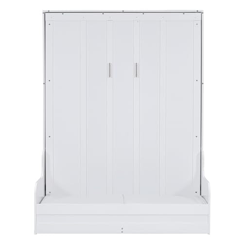 Ball & Cast Murphy Bed Queen Size with Cushion, White B692