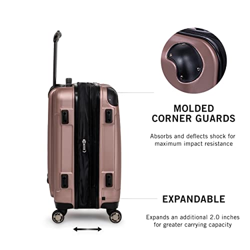 Kenneth Cole REACTION Renegade 20-Inch Expandable Spinner Carry-On Suitcase G7790