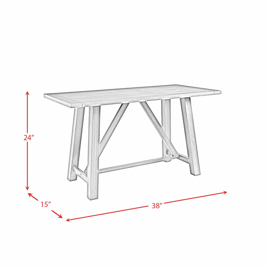 Regan 6PC Counter Height Dining Set in Cherry with 4 Side Chairs and Bench V30653
