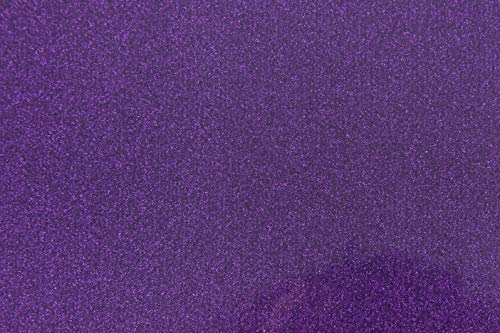 Cricut Glitter Iron On Vinyl Sheets 12" x 19" Black HTV Roll S771789