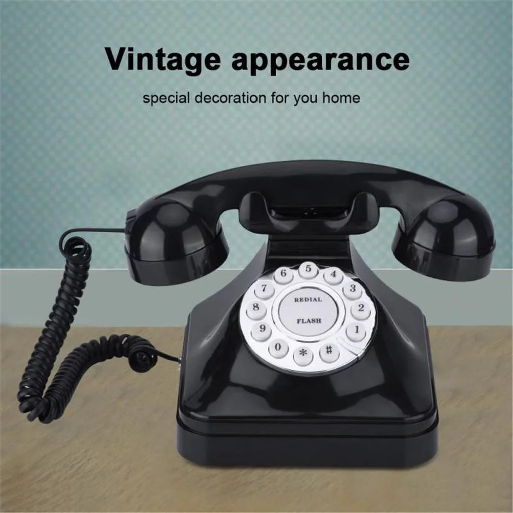 Corded Phone with Button Dialing for Desk Table A513