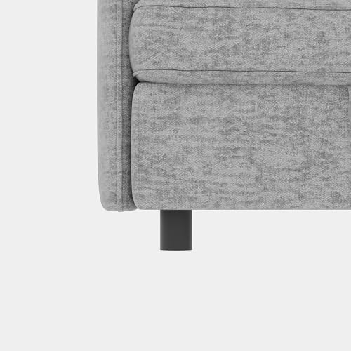 Oversized Modular Sectional Sofa with Movable Ottomans, U-Shaped Chenille J2923