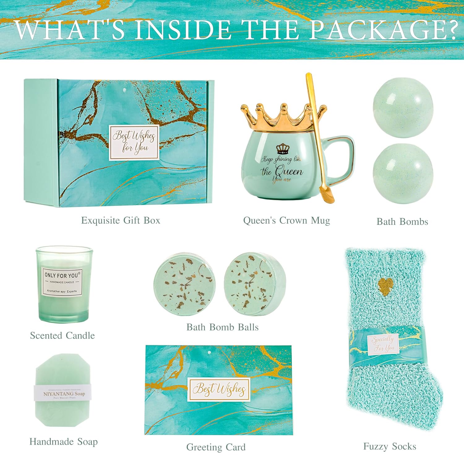 Unique Spa Gift Basket for Women Birthday Thank You Gift X531838