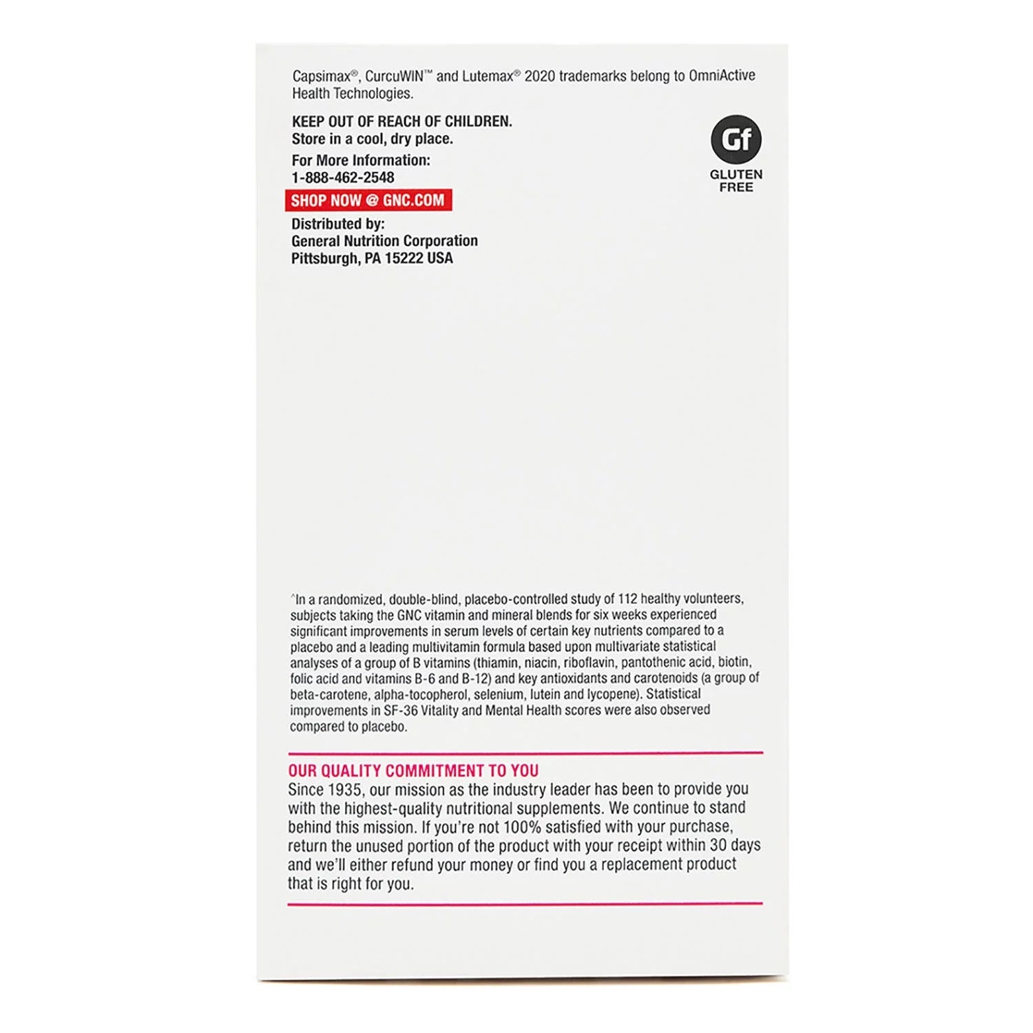 GNC Women's Ultra Mega Energy & Metabolism Multivitamin 180 ct. K421449