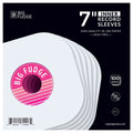 Big Fudge Vinyl Record Inner Sleeves Slim Record Jackets 7" 100-Pack