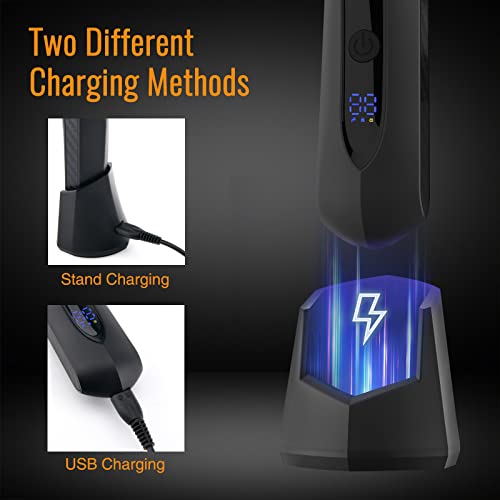 PRITECH Body Hair Trimmer for Men, Wet/Dry with Ceramic Blade N9018