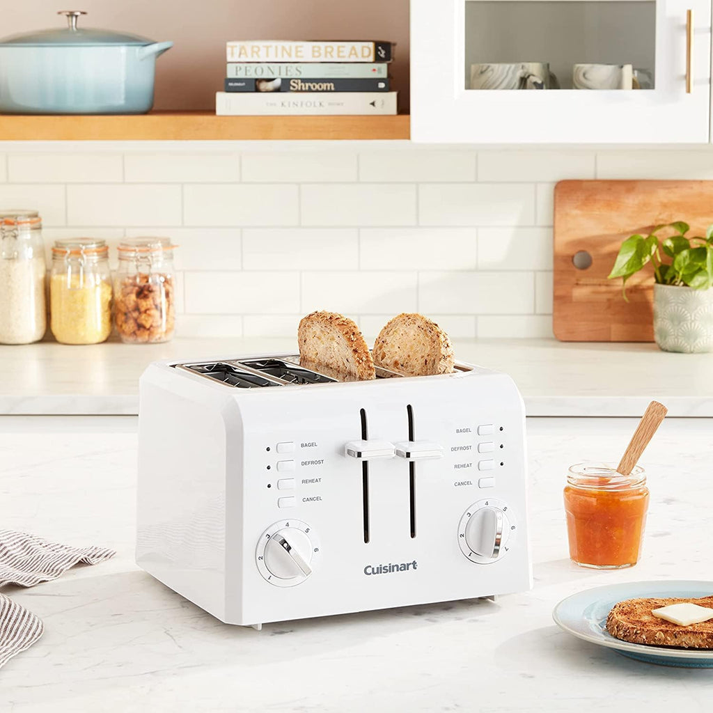 Cuisinart CPT-142P1 4-Slice Compact Toaster, White E3327