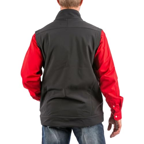 Cinch Men's Bonded Softshell Vest with Concealed Carry Pockets P530