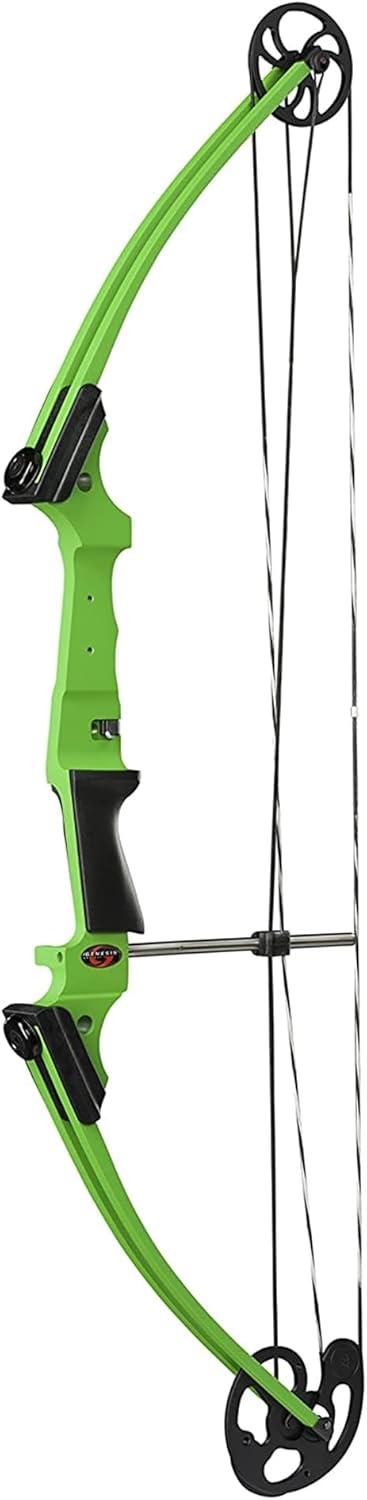 Genesis Archery Compound Bow Left-Handed Green 2 Pack B855