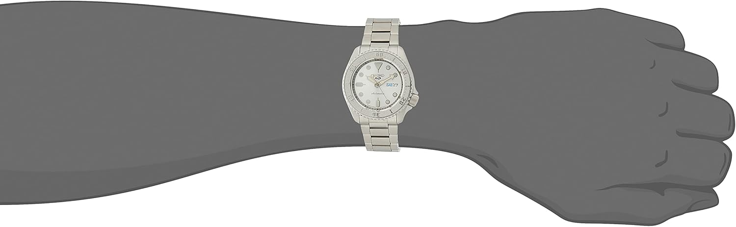 SEIKO Men's 5 Sports Automatic Watch Stainless Steel Silver C16966