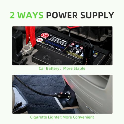 12V 5 Ton Electric Car Jack with Integrated Tire Pump for SUV Truck Sedan X6558