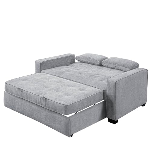 Serta Ainsley Convertible Sleeper Sofa Queen Size Navy Velvet V951