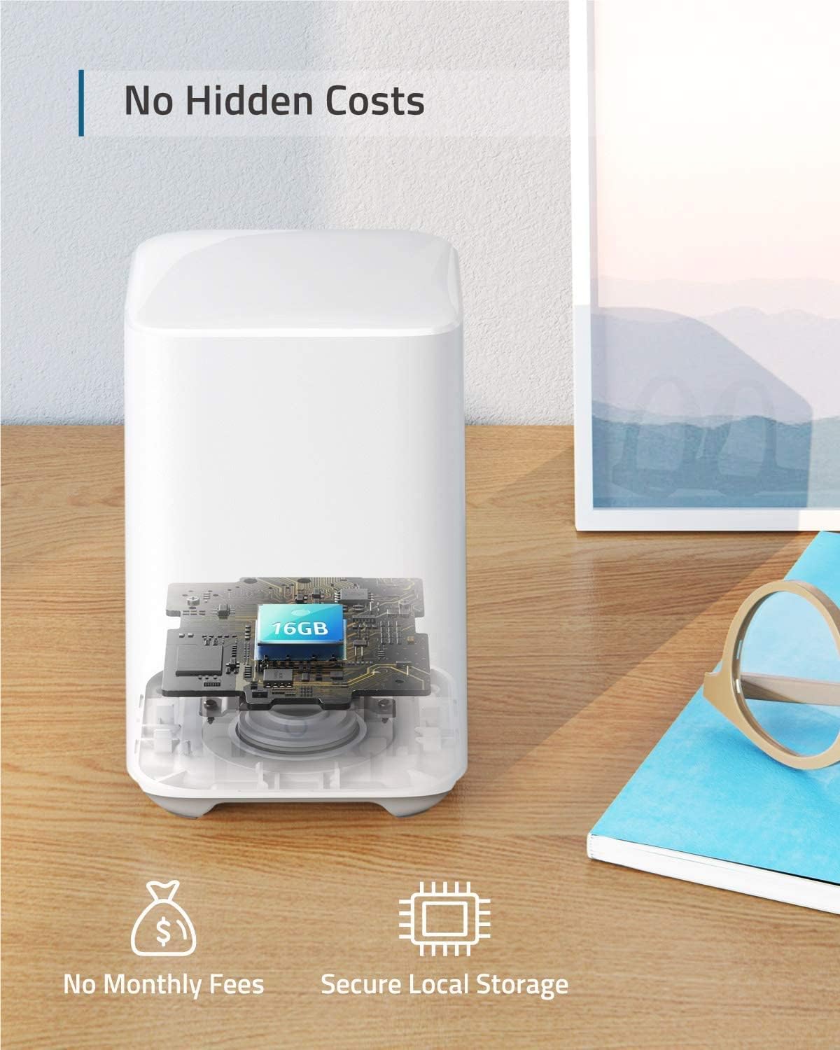 eufy Security eufyCam 2C 2-Cam Kit Wireless Home Security System, 1080p HD, Night Vision T4800