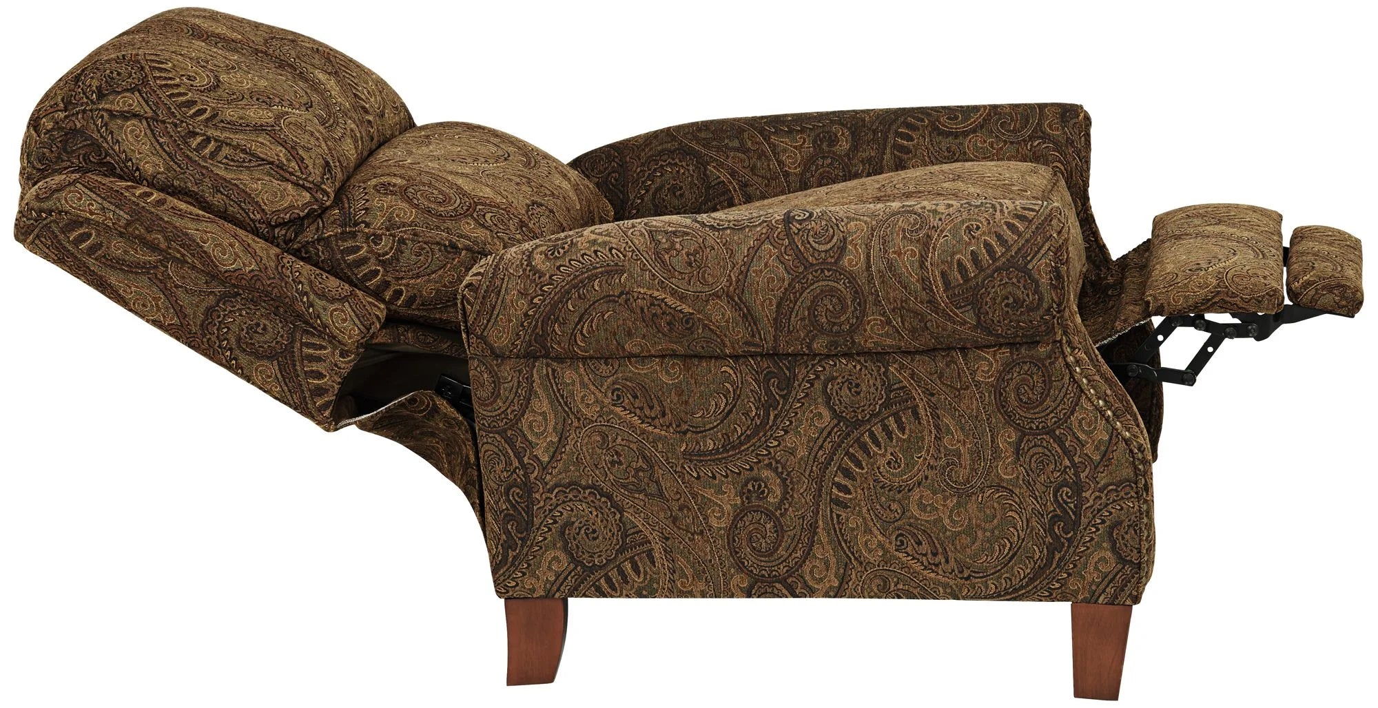 Kensington Hill Beaumont Warm Brown Paisley Fabric Recliner Chair K88903