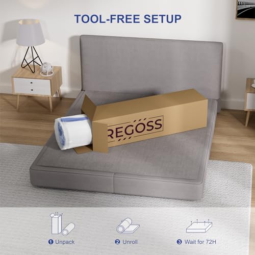 Twin Mattress 10 Inch Hybrid with Memory Foam and Pocket Springs N13369