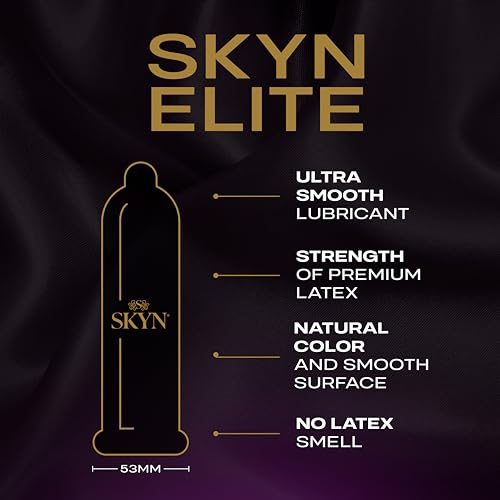 SKYN Elite Condoms, Ultra-Thin, Lubricated, Latex-Free, 36 Count V445