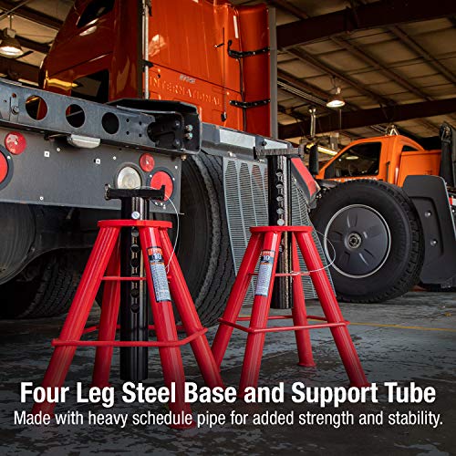 Sunex 1410 10-Ton Pin Type Jack Stands, Pair R896444