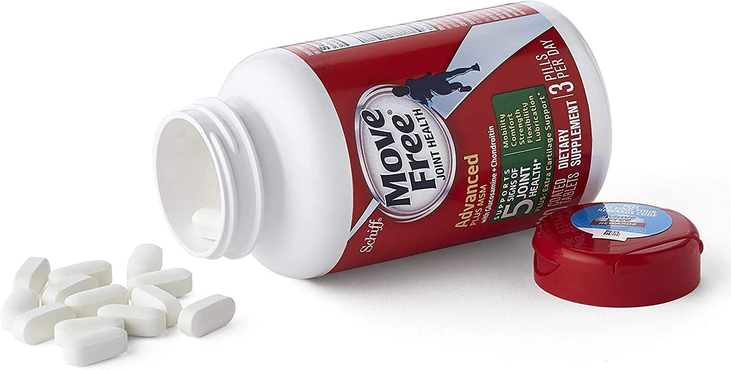 Move Free Glucosamine Chondroitin MSM Joint Supplement, 120 Count S489