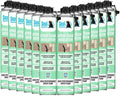 Seal Spray High Performance 80% Plus Closed Cell Formula Insulating Foam Cans (300 Board FT-12 Cans) - for Best Result use Our Seal Spray Foam Gun (NOT Included)