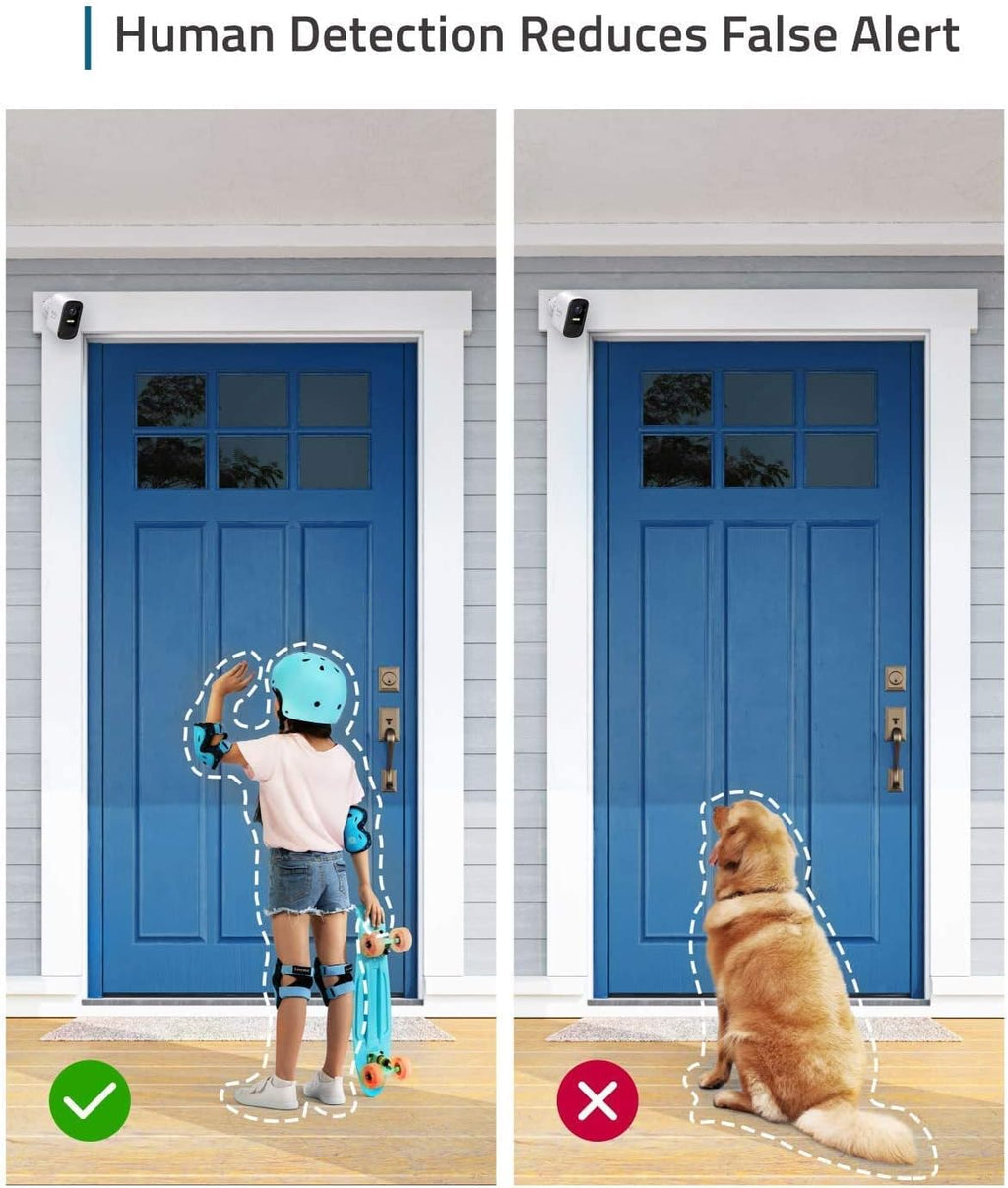 eufy Security eufyCam 2C 2-Cam Kit Wireless Home Security System, 1080p HD, Night Vision T4800