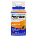 Bausch And Lomb Preservision Eye Vitamin And Mineral Supplements Lutein Softgels - 50 Ea, 2 Pack
