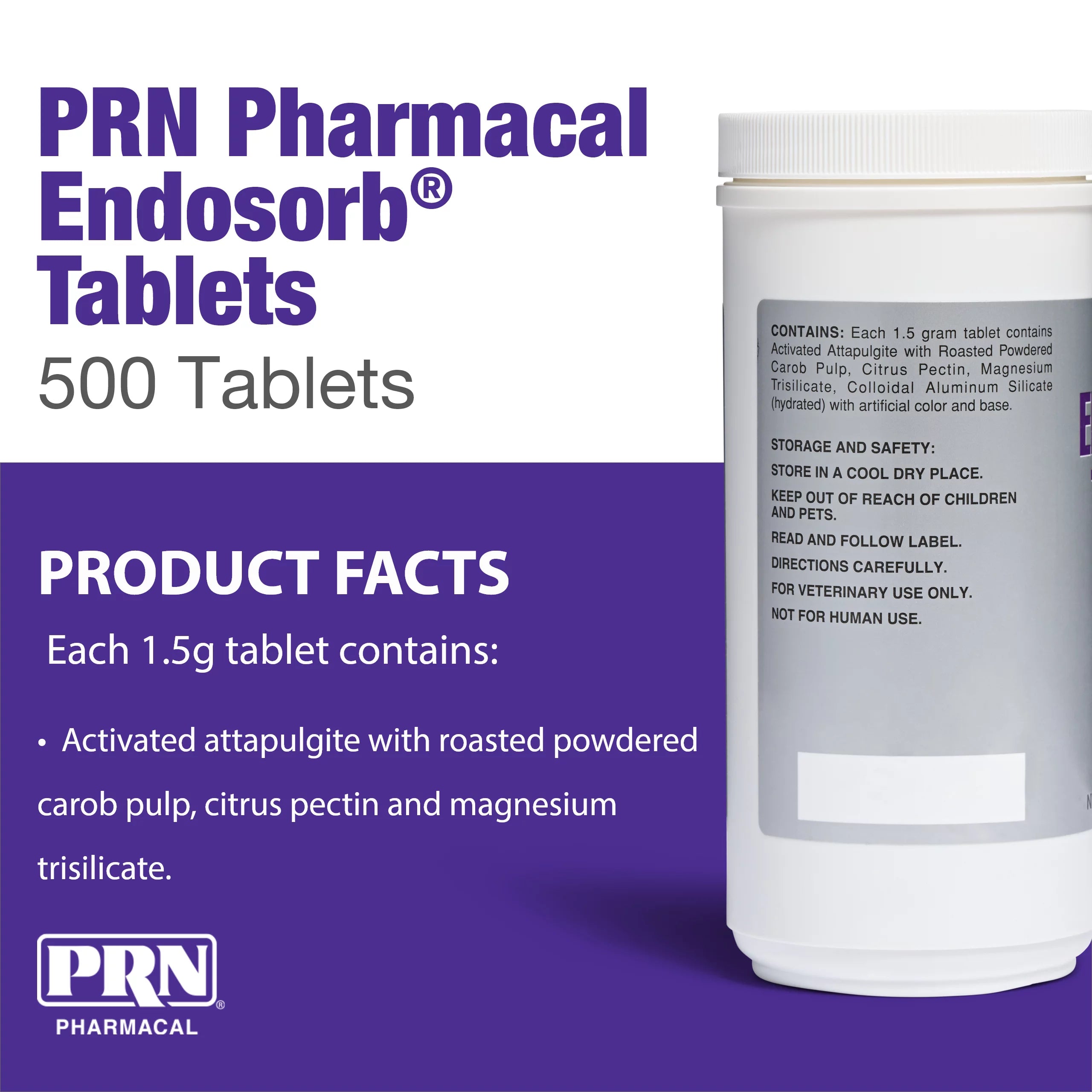 Endosorb Tablets 500 Count U35782