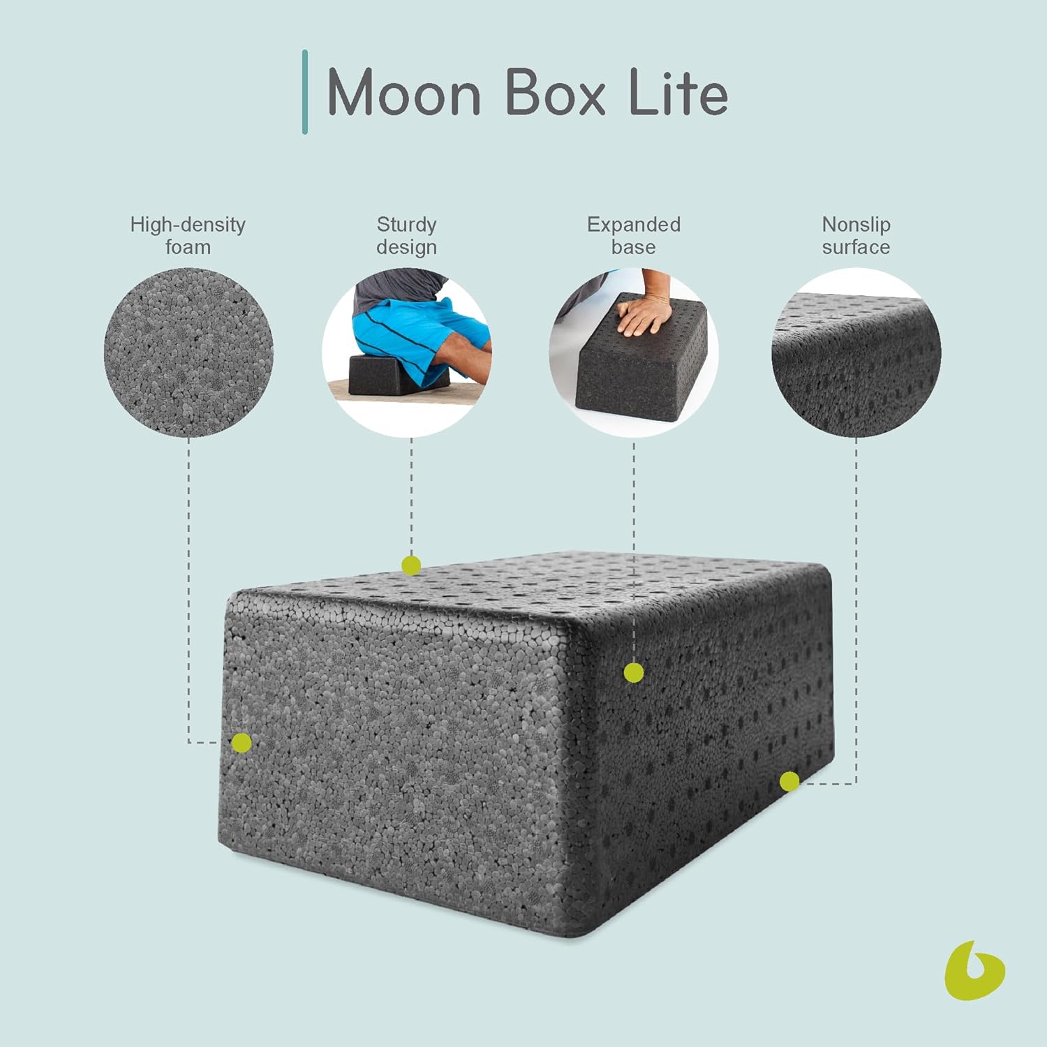 Balanced Body Pilates Moon Box Lite, Lightweight Workout Box for Floor Exercise R116