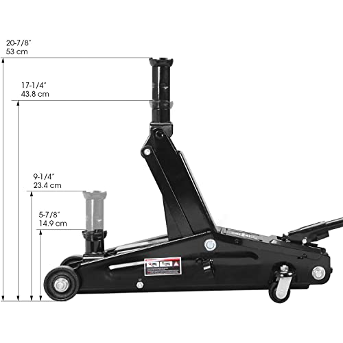 Torin AT82001B-2 Hydraulic Floor Jack Combo with 2 Jack Stands, 2 Ton Y16811