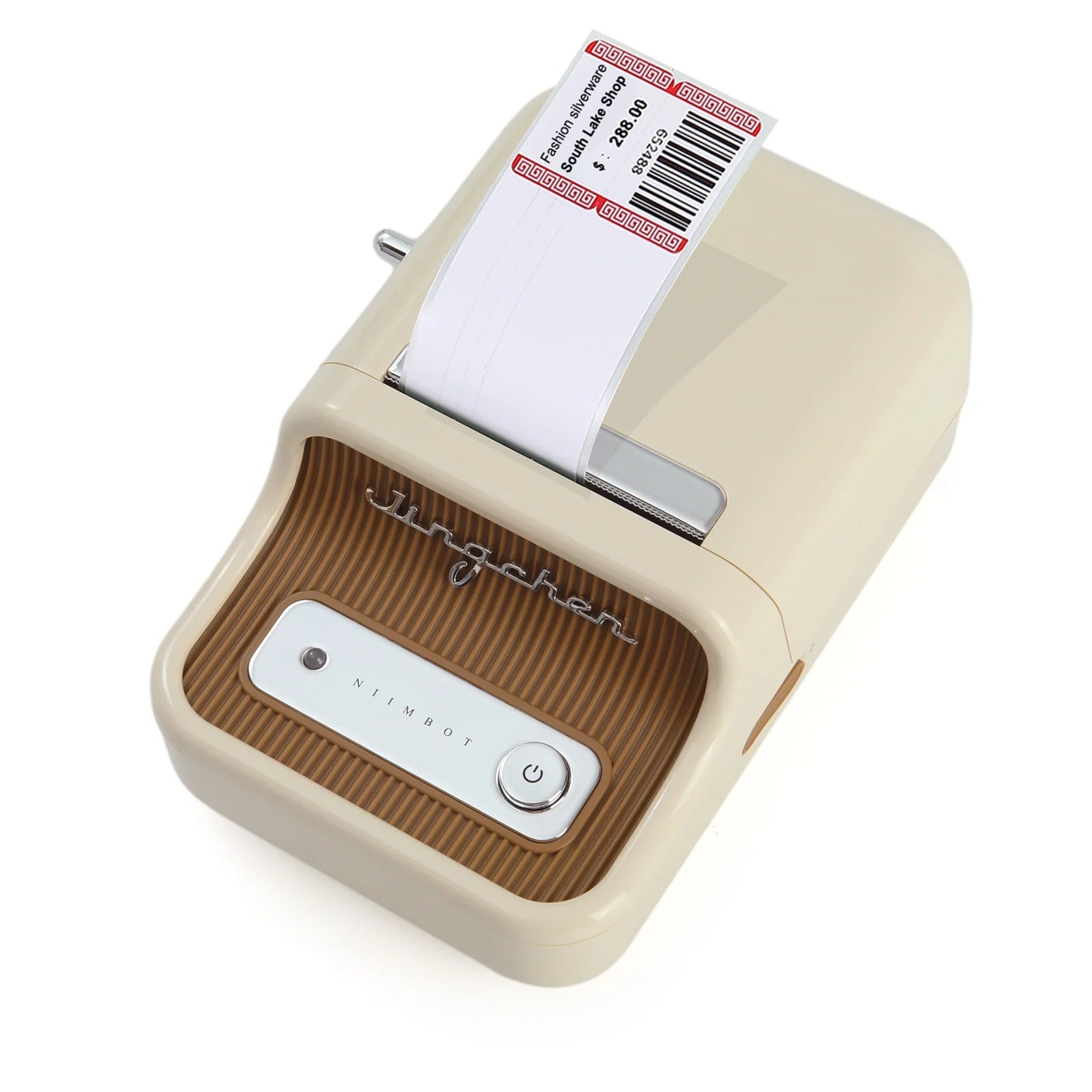 NIIMBOT Label Printer Portable Wireless BT Thermal Label Maker Sticker Printer with Recognition Great for Supermarket Clothing Jewelry Retail Store Home Labeling Barcodes Price Name Printin