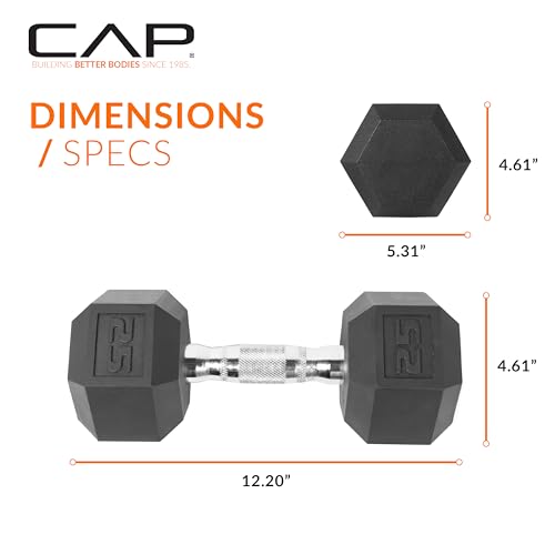 CAP Barbell Coated Dumbbell Set H62783