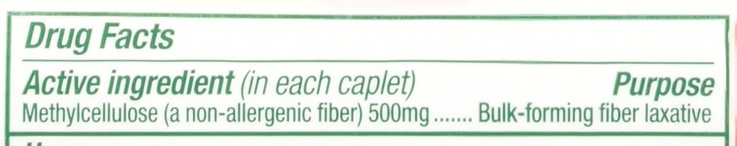 CITRUCEL Caplets Fiber Therapy for Occasional Constipation Relief, 100 Count (Pack of 2) F296
