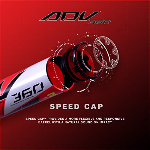 Easton ADV 360 Baseball Bat USA -11/-10/-8/-5 Drops 2 5/8 Barrel 2 Pc. Composite Z902227