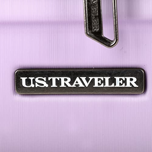 U.S. Traveler Boren Polycarbonate Hardside Luggage 2-Piece Set with Spinner Wheels H195876