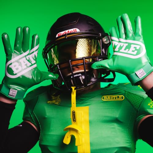 Battle Sports Double Threat Wide Receiver Football Gloves N6348