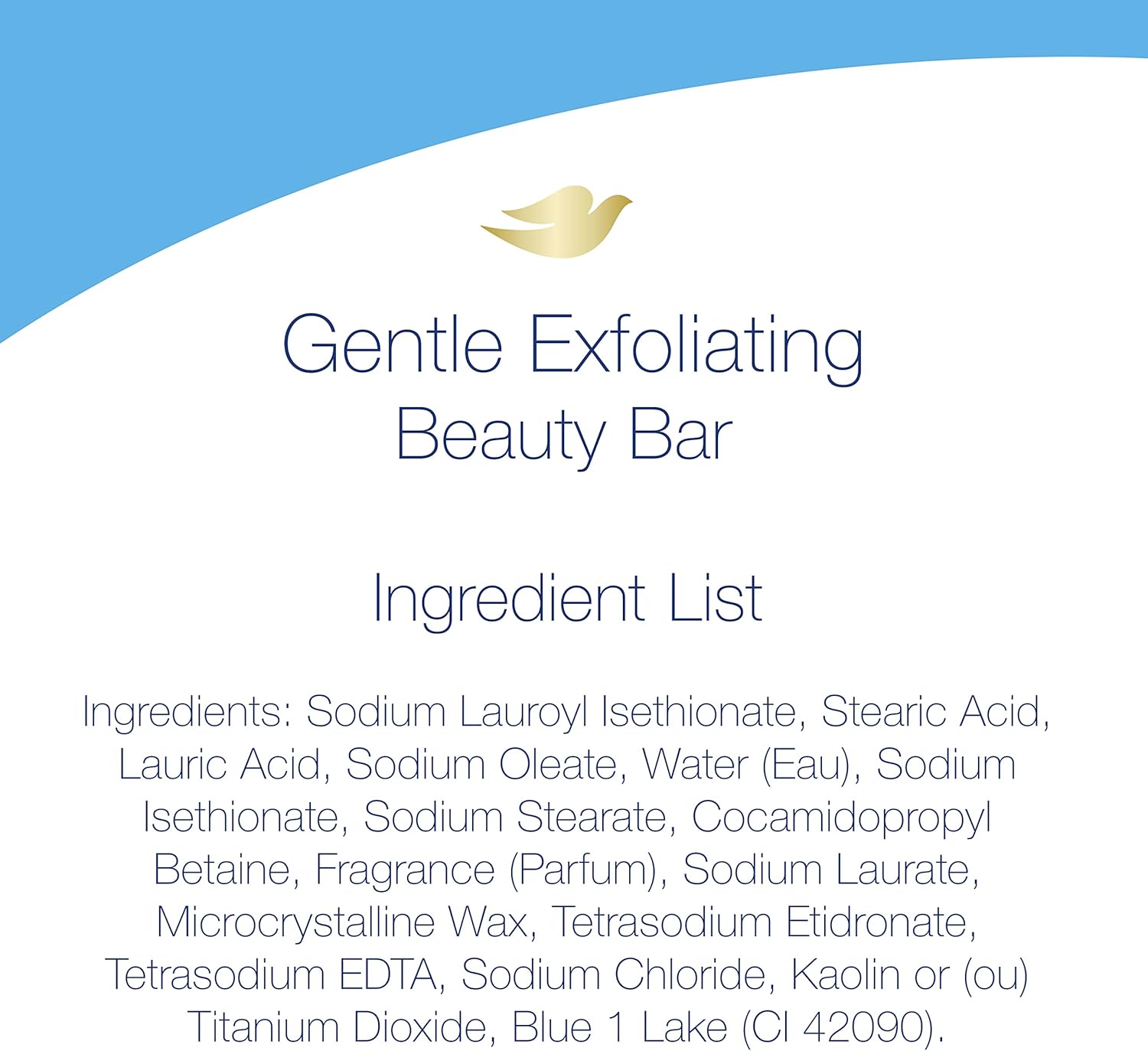 Dove Beauty Bar Gentle Exfoliating Mild Cleanser 3.75 oz Pack of 14 G66674