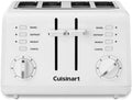 Cuisinart CPT-142P1 4-Slice Compact Plastic Toaster, White