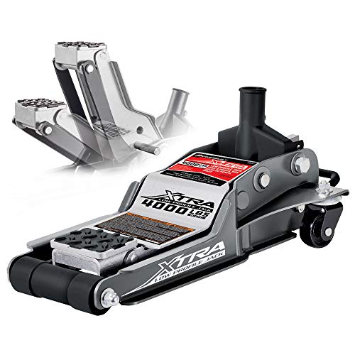 Powerbuilt 3 Ton All-in-One Bottle Jack and Jack Stands, 6000 lb Car Lift J927