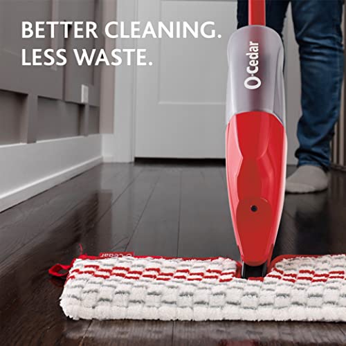O-Cedar ProMist MAX Spray Mop with 3 Extra Refills, Red R149900