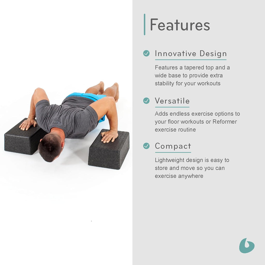 Balanced Body Pilates Moon Box Lite, Lightweight Workout Box for Floor Exercise R116