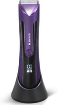 Electric Body Hair Trimmer - Manscape Ball Trimmer, Groin Hair Trimmer for Men, Waterproof Ball Shaver, USB Recharge Dock Replaceable Ceramic Blade, 90 Mins Battery Life