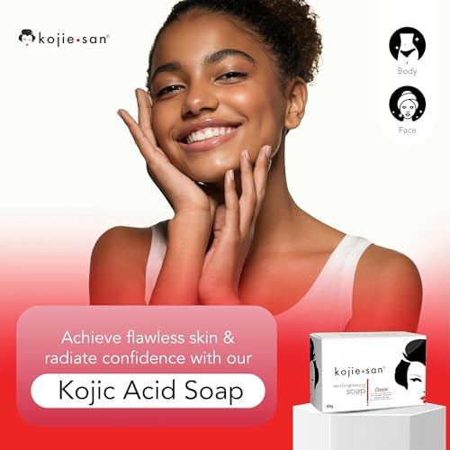 Kojie San Skin and Body Soap with Kojic Acid, Coconut & Tea Tree Oil, 135g A350